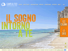 Tablet Screenshot of campingcampoalfico.com